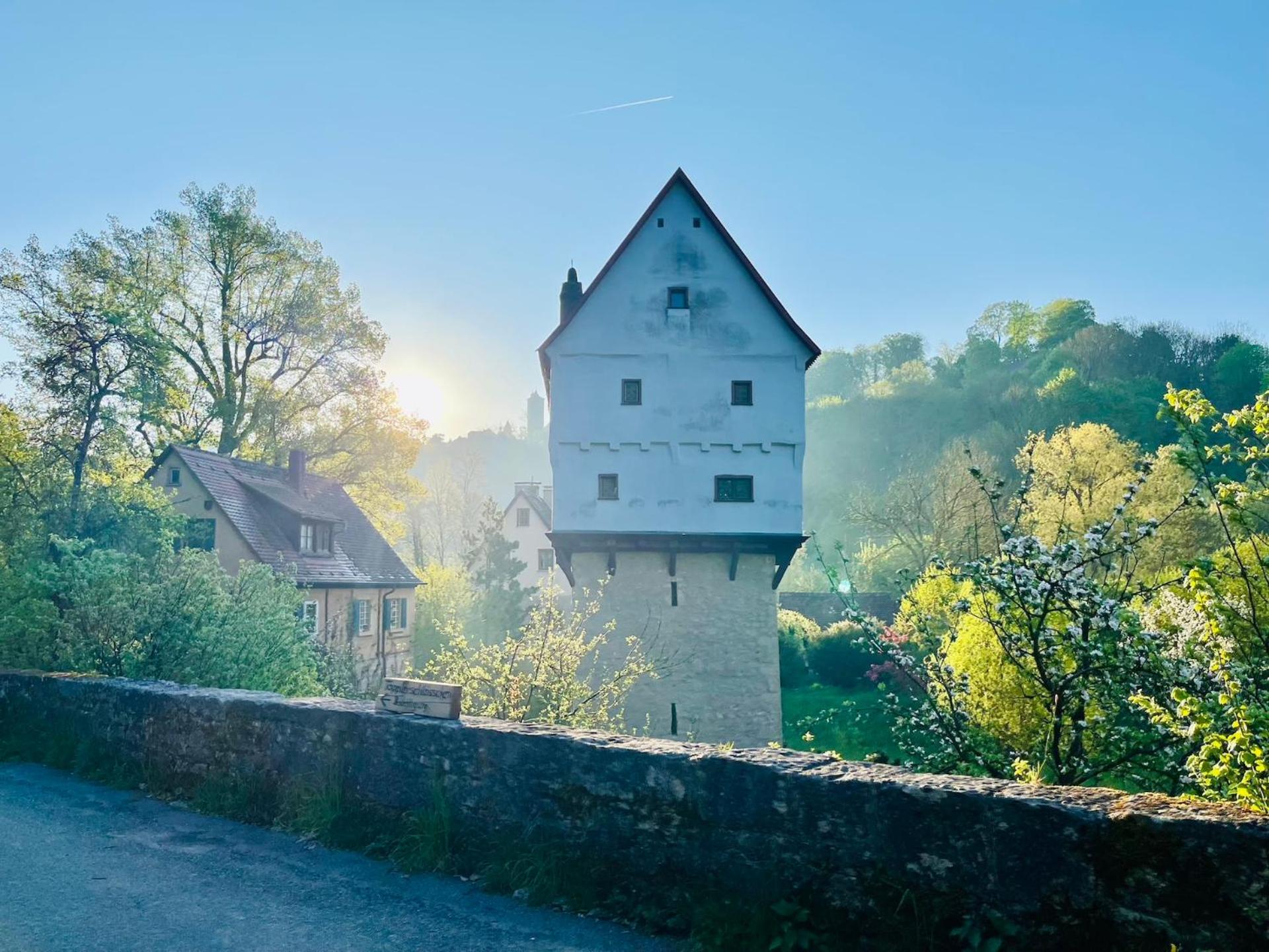 Tauberchalet I Boutique-Ferienhaus Mit Sauna, Whirlpool & Natur I 10Min Walk To Historic Old Town Rothenburg ob der Tauber Exterior foto